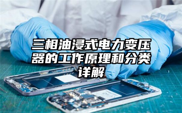 三相油浸式电力变压器的工作原理和分类详解