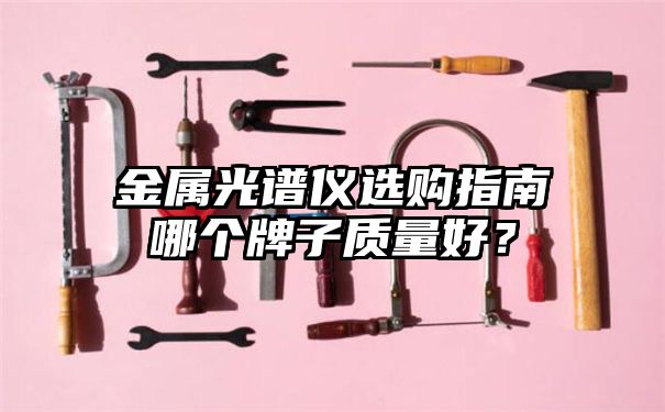 金属光谱仪选购指南哪个牌子质量好？