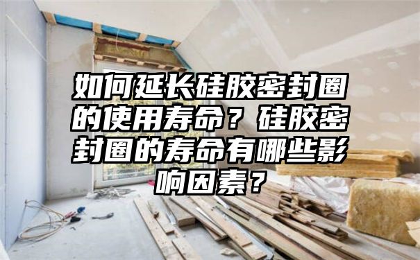 如何延长硅胶密封圈的使用寿命？硅胶密封圈的寿命有哪些影响因素？