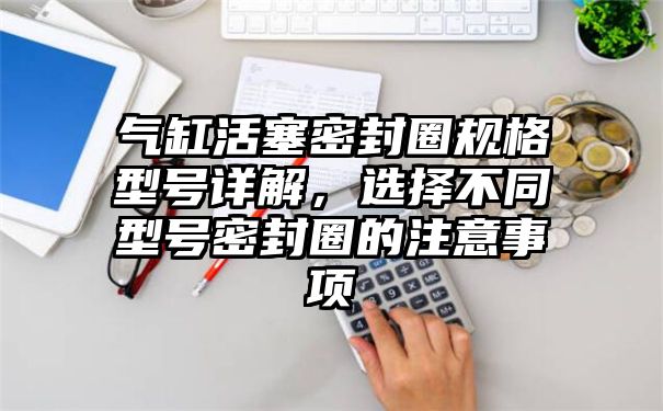 气缸活塞密封圈规格型号详解，选择不同型号密封圈的注意事项