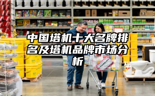 中国塔机十大名牌排名及塔机品牌市场分析