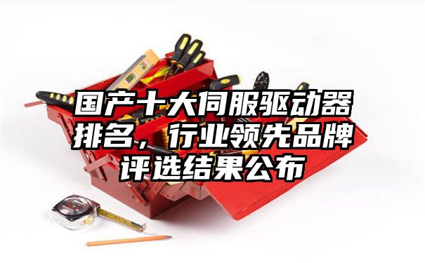 国产十大伺服驱动器排名，行业领先品牌评选结果公布