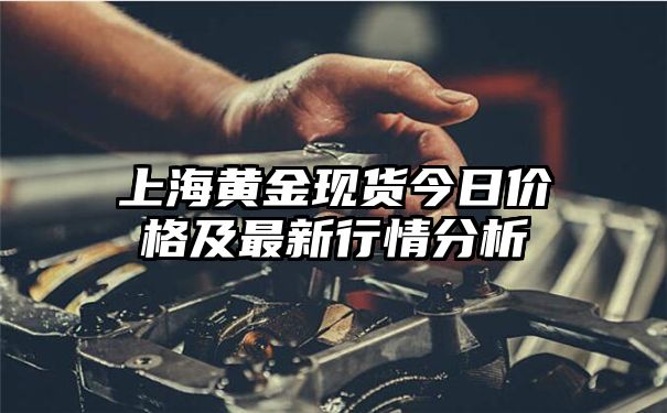 上海黄金现货今日价格及最新行情分析