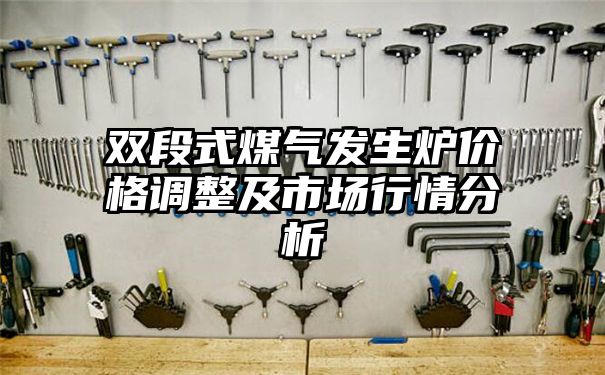 双段式煤气发生炉价格调整及市场行情分析