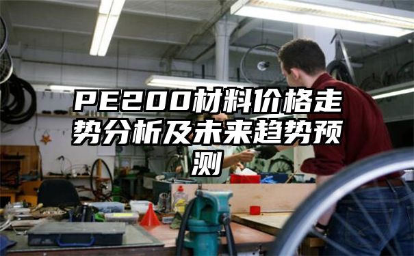 PE200材料价格走势分析及未来趋势预测