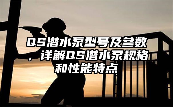 QS潜水泵型号及参数，详解QS潜水泵规格和性能特点