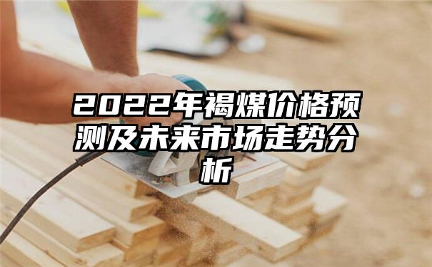 2022年褐煤价格预测及未来市场走势分析