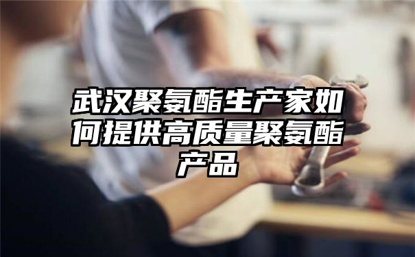 武汉聚氨酯生产家如何提供高质量聚氨酯产品