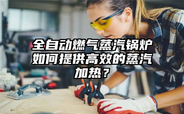 全自动燃气蒸汽锅炉如何提供高效的蒸汽加热？